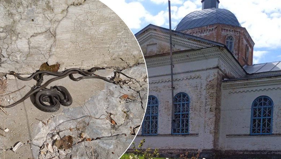 Під храмом-пам’яткою Різдва Пресвятої Богородиці, на Менщині, оселилися змії