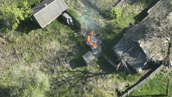 Пожежа у села Семенівської громади. 14 травня 2025 року