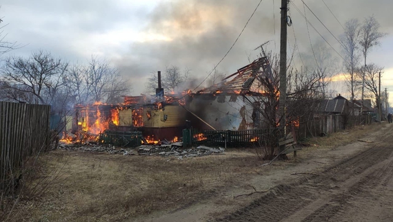 На Чернігівщині селяни закидали коктейлями молотова ворожу техніку