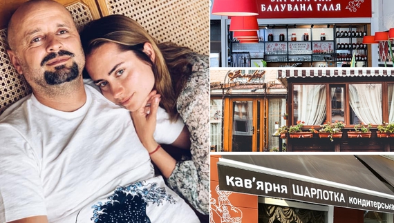 Ігор Сухомлин із дружиною Христиною