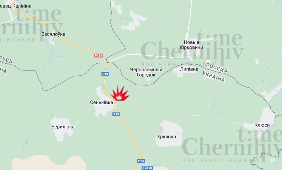 Росіяни обстрілювали прикордоння Чернігівського району із мінометів