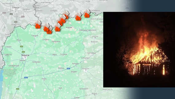 Росіяни знову застосували РСЗО: ситуація на прикордонні Чернігівщини