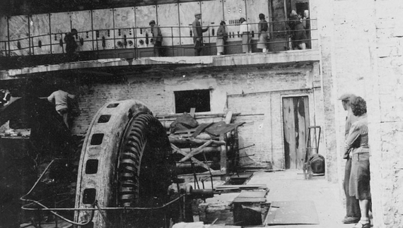 Чернігівська ТЕЦ у 1943 році