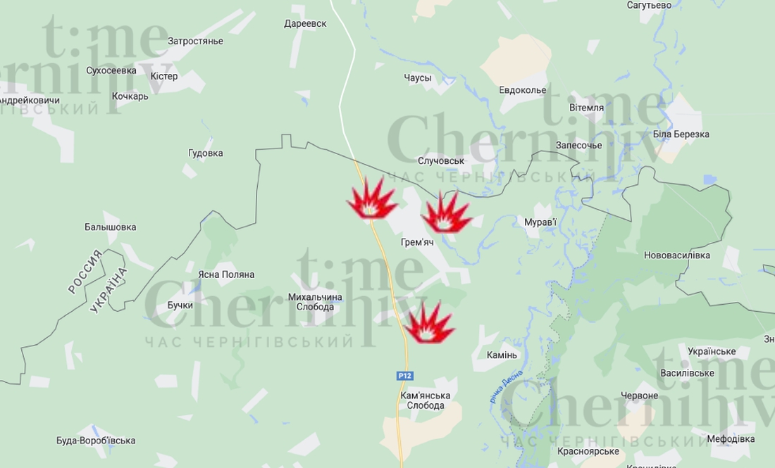 Ворог тричі обстрілював прикордоння Чернігівщини за добу: ситуація на ранок 2 грудня