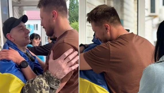 Олексій Ануля зустрівся зі звільненим побратимом
