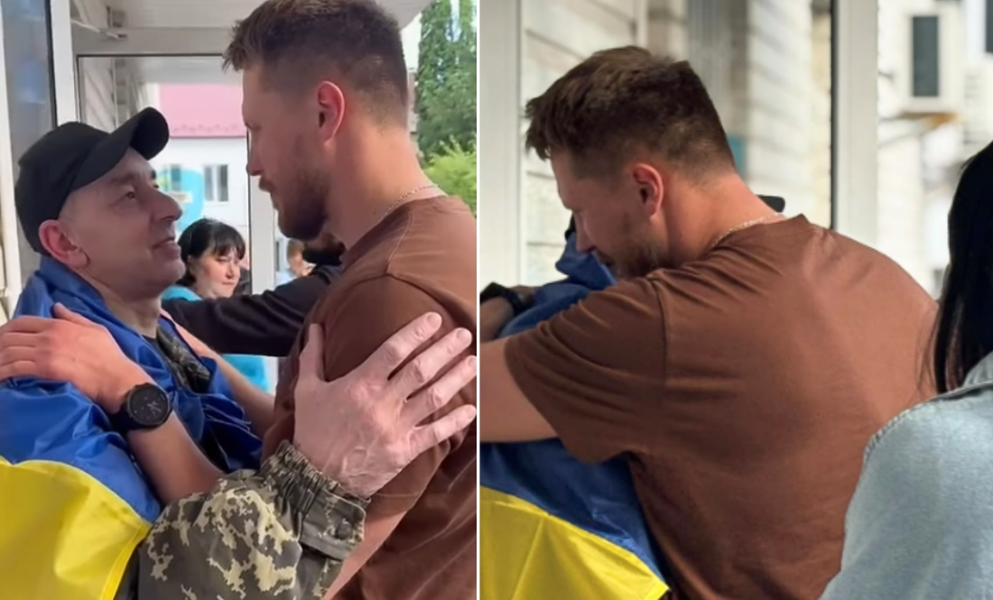 Олексій Ануля зустрівся зі звільненим побратимом