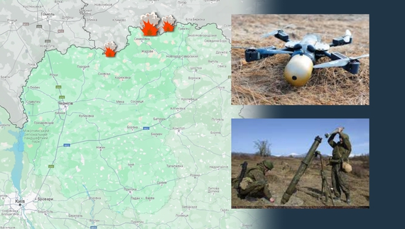 Вороги обстріляли три прикордонні громади на Чернігівщині