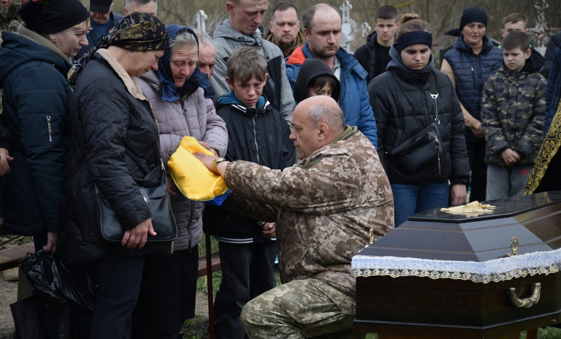 Прощання із Володимиром Пономаренком