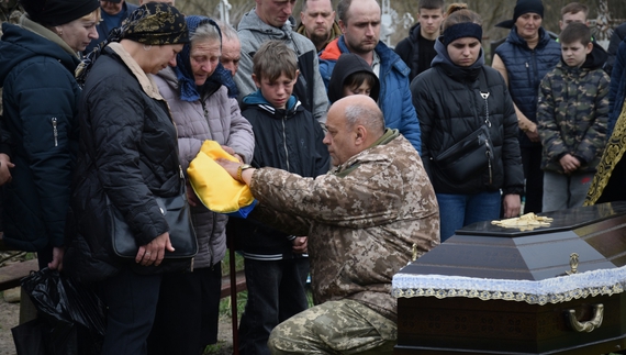 Прощання із Володимиром Пономаренком