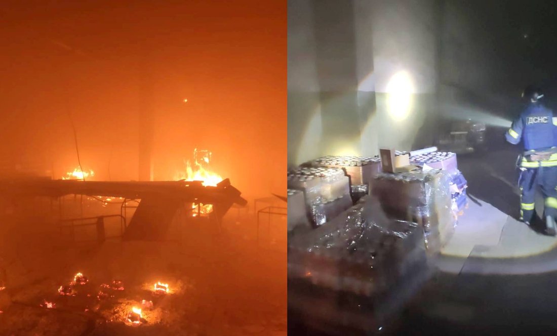 Росіяни знищили завод із виробництва пряників та мармеладу у прикордонній громаді на Чернігівщині. Фото Корюківська РВА