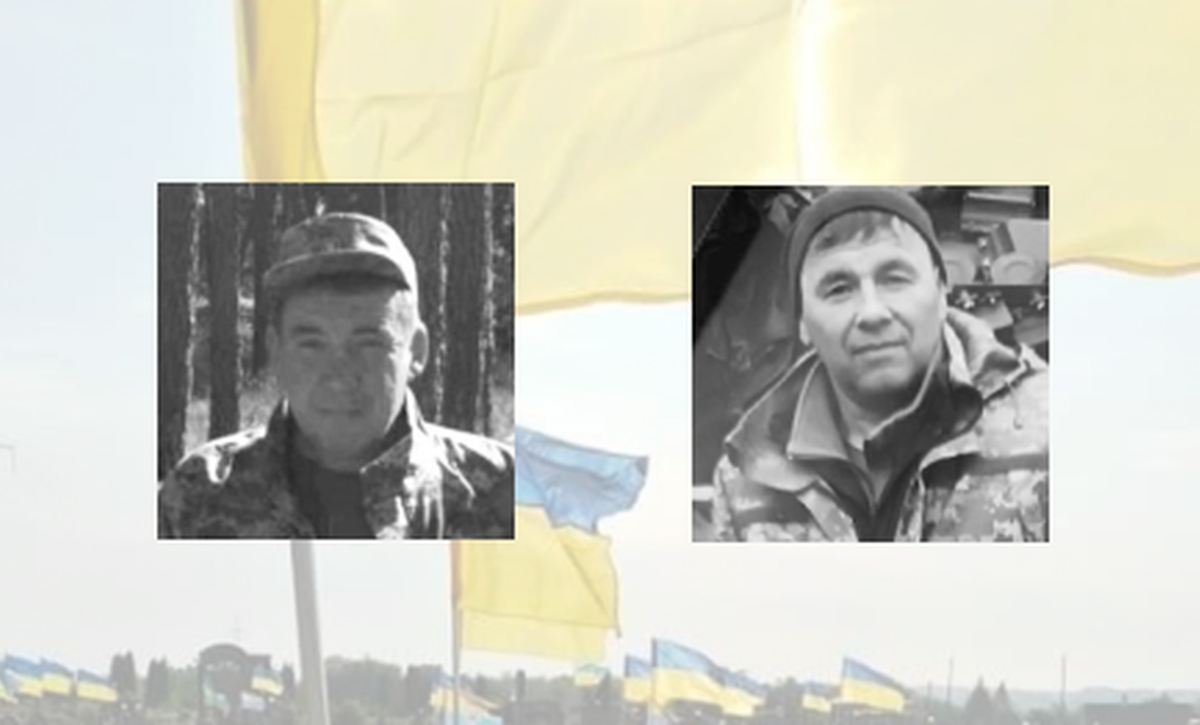 Двох бійців поховали на Чернігівщині: загинули у боях на Донеччині та Запоріжжі