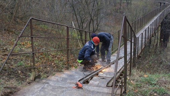 В одній з громад області відновили міст, якому 32 роки