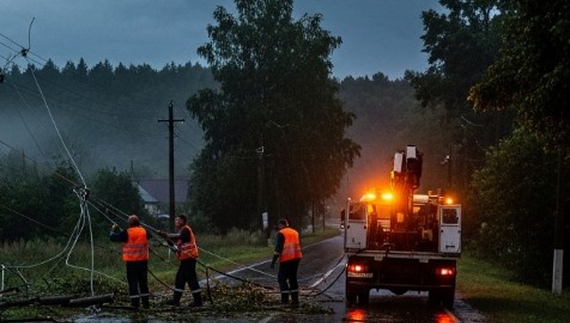 Негода знеструмила п’ять населених пунктів Чернігівщини