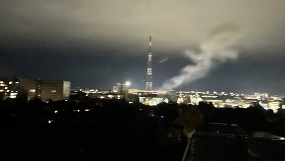 Росіяни поцілили у телевежу у Чернігові: містян попередили про небезпеку