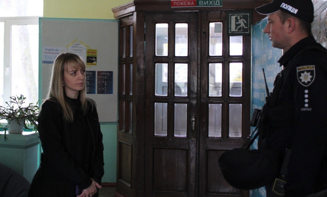 Заступниця міністра МВС Катерина Павліченко ознайомилась з роботою офіцерів безпеки в школах області