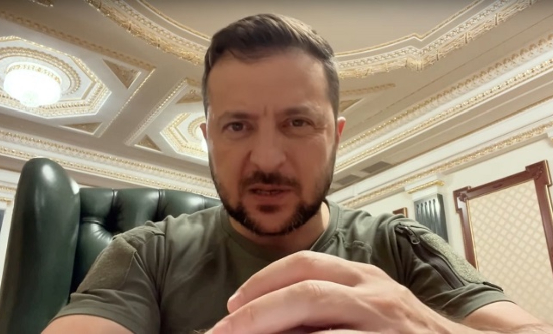 У нічному відео Президент Зеленський сказав про терор прикордонних районів Чернігівщини