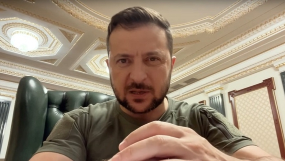 У нічному відео Президент Зеленський сказав про терор прикордонних районів Чернігівщини