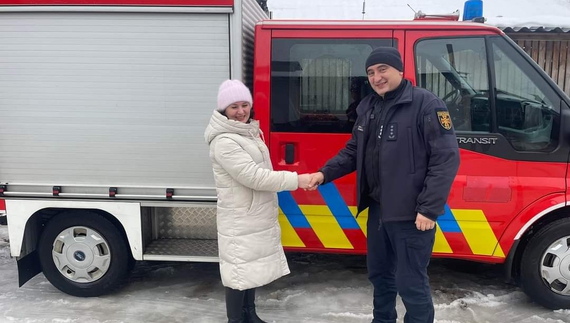 Рятувальники з прикордоння отримали новий пожежний автомобіль