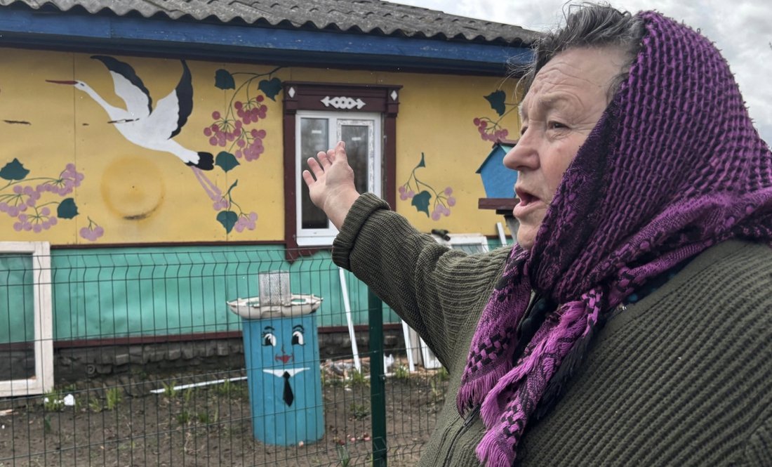 Хатою з журавлем звуть будинок Ольги Родікової з Соснівки на Корюківщині