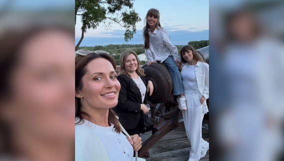 Акторка Денисенко завітала на вікенд до Чернігова