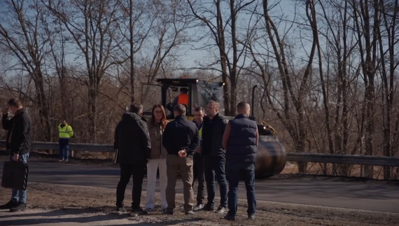 Премʼєр-міністерка перевірила як ремонтують дороги міжнародного значення на Чернігівщині
