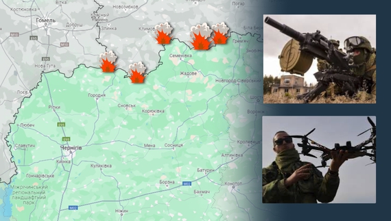 Росіяни обстріляли чотири прикордонні громади Чернігівщини