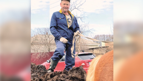 Із війни на город приїхав Олександр Чорненький із села Лихачів