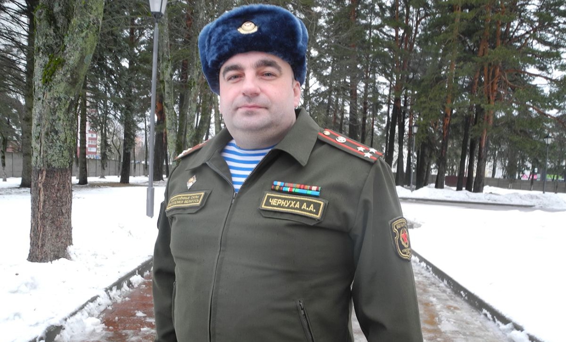 Полковник Олексій Чорнуха, командир командира 19-ї омбр зс білорусі