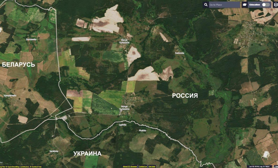 Російські окупаційні війська вибудували нову лінію фортифікацій поблизу Чернігівщини