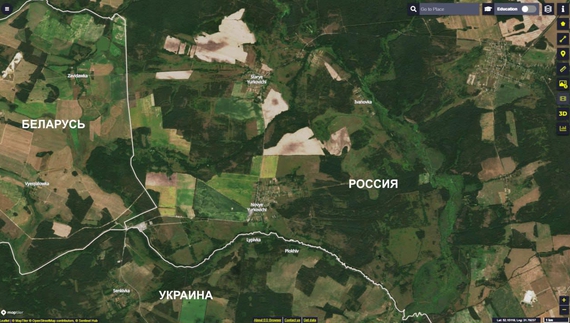Російські окупаційні війська вибудували нову лінію фортифікацій поблизу Чернігівщини