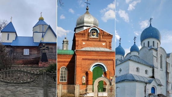 Храм у Сновську. Корюківська Свято-Вознесенська церква. Покровська церква в Жуклі