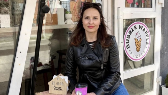 Власниця чернігівської кав’ярні «Бо смачно» Тетяна Павлюченко