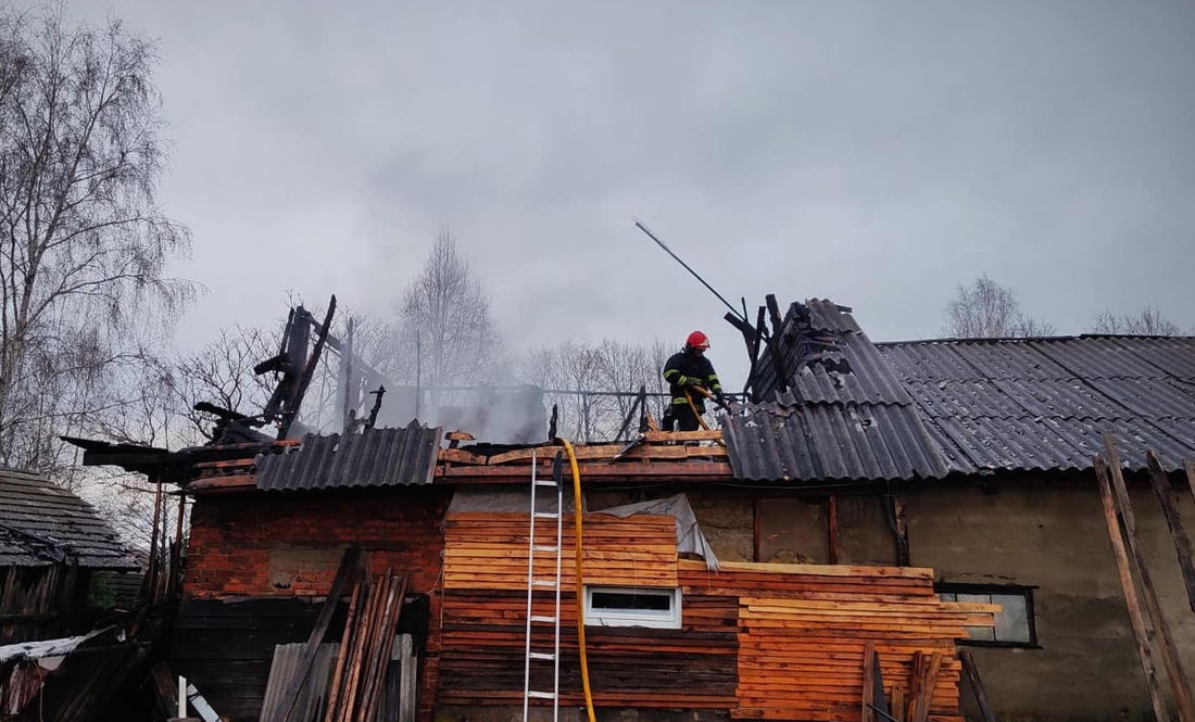 Три житлові будинки горіли на Чернігівщині за минулу добу