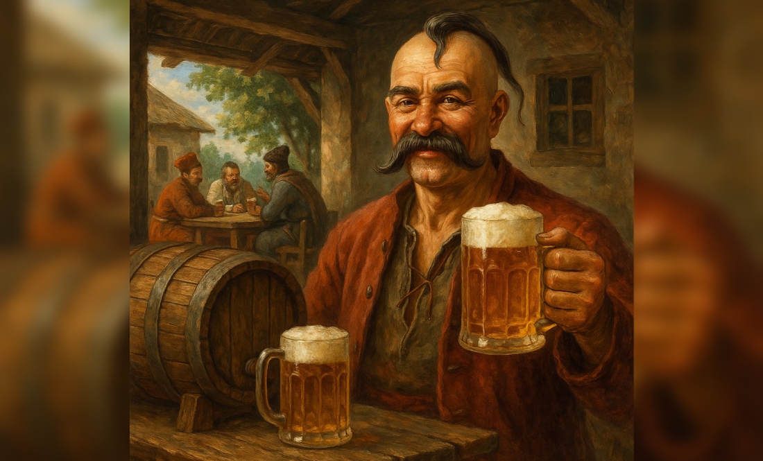 На території сьогоднішньої Чернігівщини випускали різні сорти пива. Зображення згенероване ШІ