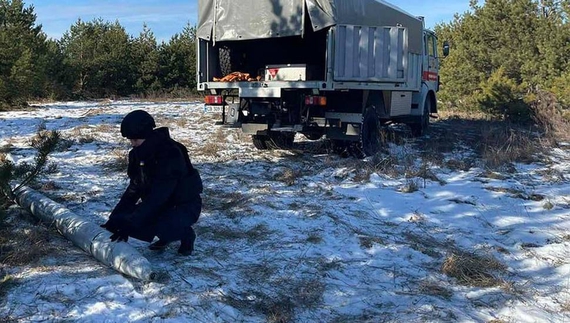 На Чернігівщині виявили небезпечні залишки від РСЗВ «Ураган»