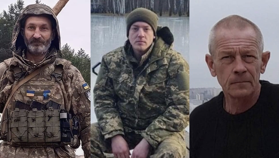 Троє бійців із Чернігівщини загинули на Донеччині: із воїнами прощались у громадах