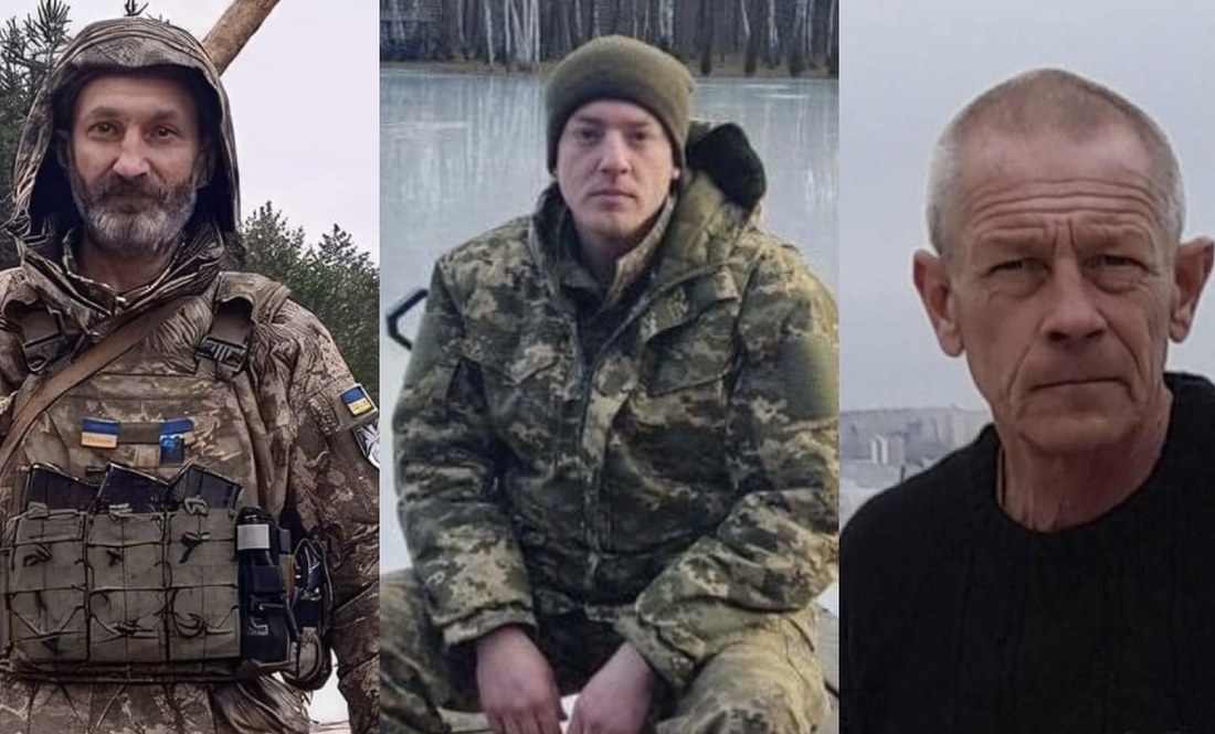 Троє бійців із Чернігівщини загинули на Донеччині: із воїнами прощались у громадах
