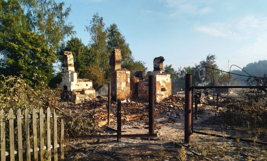 Село Шишківка після російських ударів. 14.08.2026