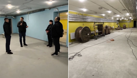 Укриття в Сосницькому ліцеї імені Олександра Довженка