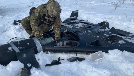 Дрон упав у Чернігівському районі: на місці працювали вибухотехніки