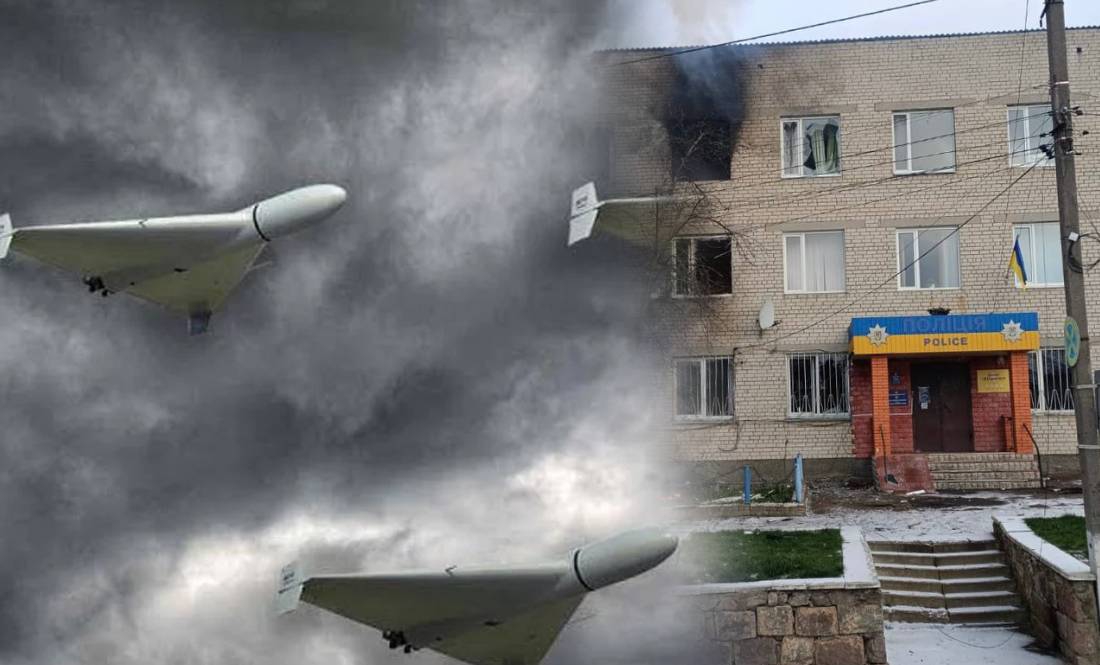 Росіяни шість разів вдарили по відділенню поліції на Чернігівщині