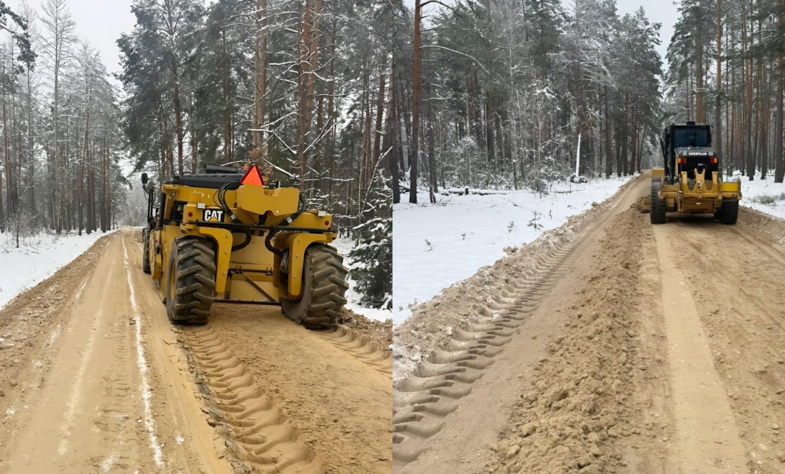 На Чернігівщині стратегічна лісова дорога отримає нове покриття