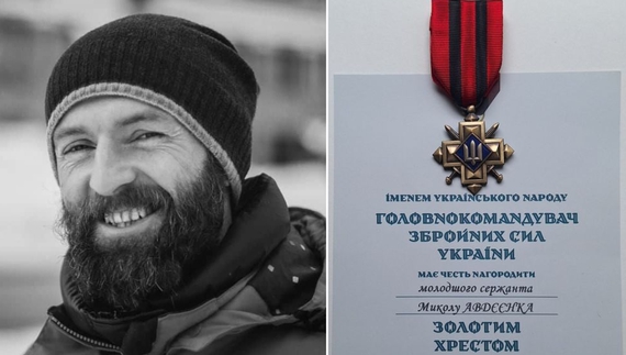 Відомий чернігівський оператор отримав «Золотого хреста» від Сирського
