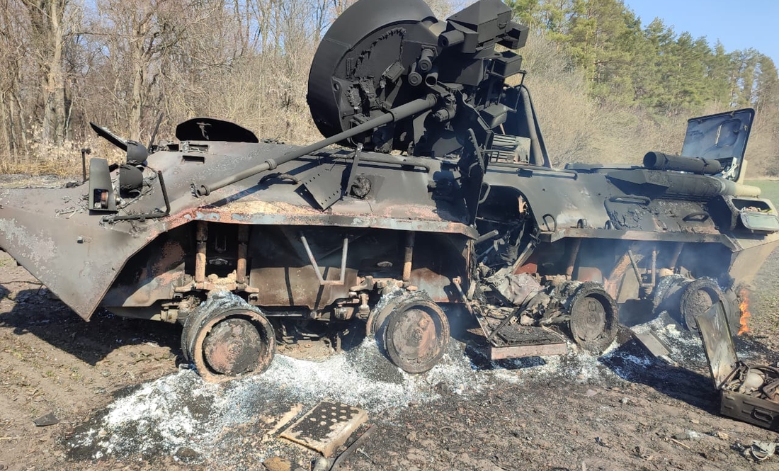 На Чернігівщині нищать росіян та їх техніку: фото за останню добу