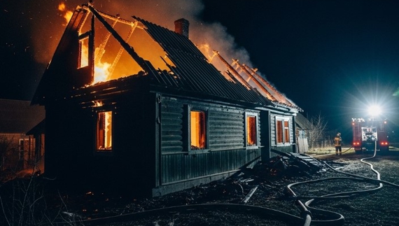 На Чернігівщині під час пожежі загинула жінка