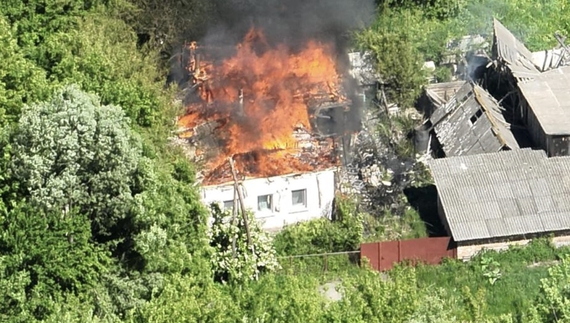 Пожежа у селі Новгород-Сіверської громади. 31 травня 2025 року