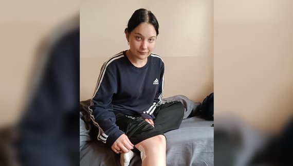 Валерія Клюсовець у лікарні