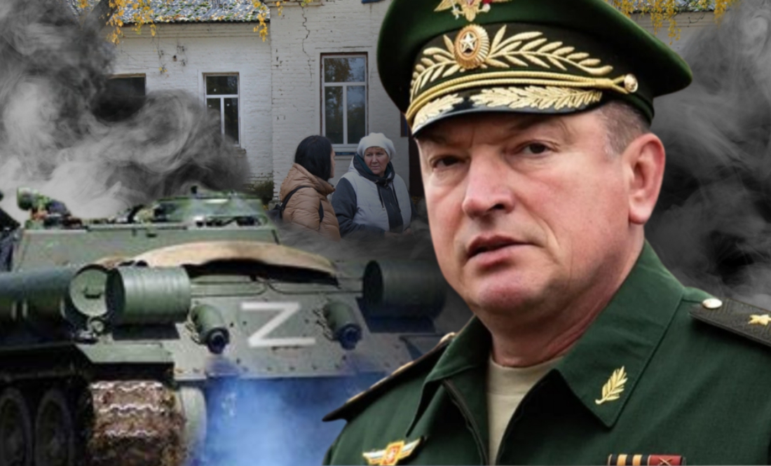 Російський генерал Лапін - окупант Терехівки