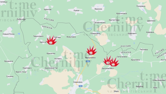 Чотири обстріли за останню добу: ситуація на прикордонні Чернігівщини станом на ранок 30 липня