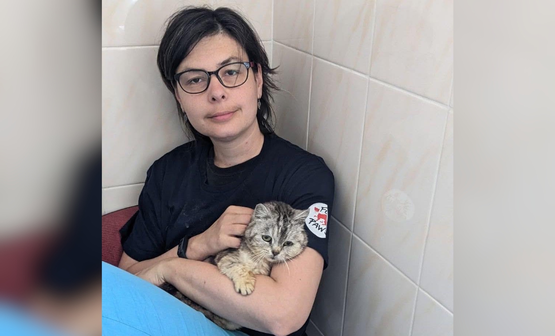 Кішку врятувала Валерія Бугайченко
